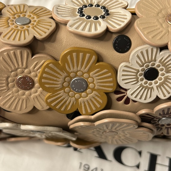 Coach Dinky Tea Rose Crossbody 38197 - Picture 14 of 14